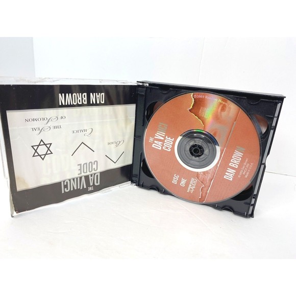 THE DA VINCI CODE A NOVEL DAN BROWN 5 CD Audiobook DAVINCI - Picture 7 of 13